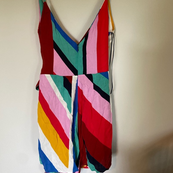 Zara multicolor striped romper - Picture 2 of 3